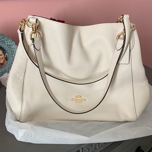 White Coach Bag